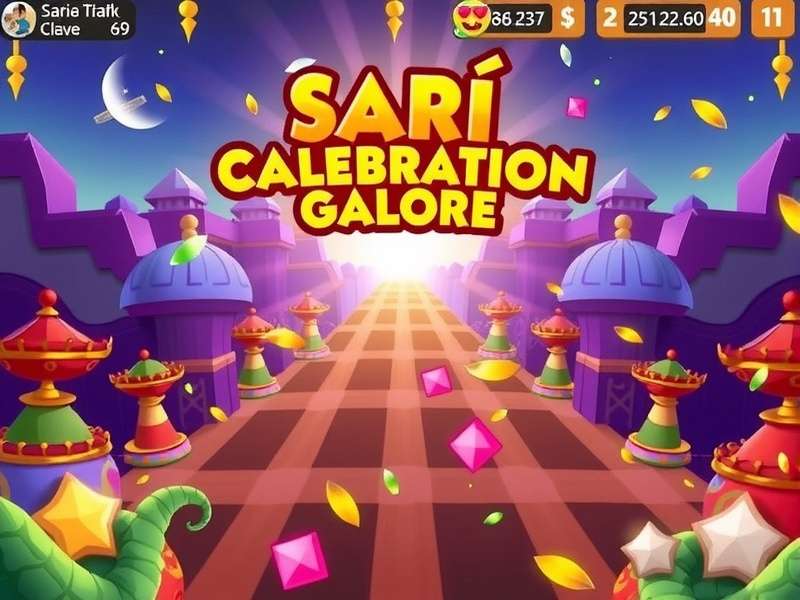 Sari Celebration Galore Game Screenshot